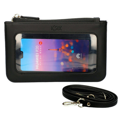Borsa KSIX in ecopelle (20 x 13 cm)