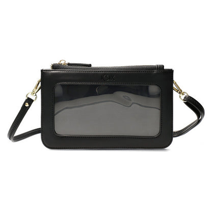 Borsa KSIX in ecopelle (20 x 13 cm)
