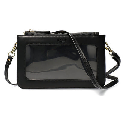 Borsa KSIX in ecopelle (20 x 13 cm)