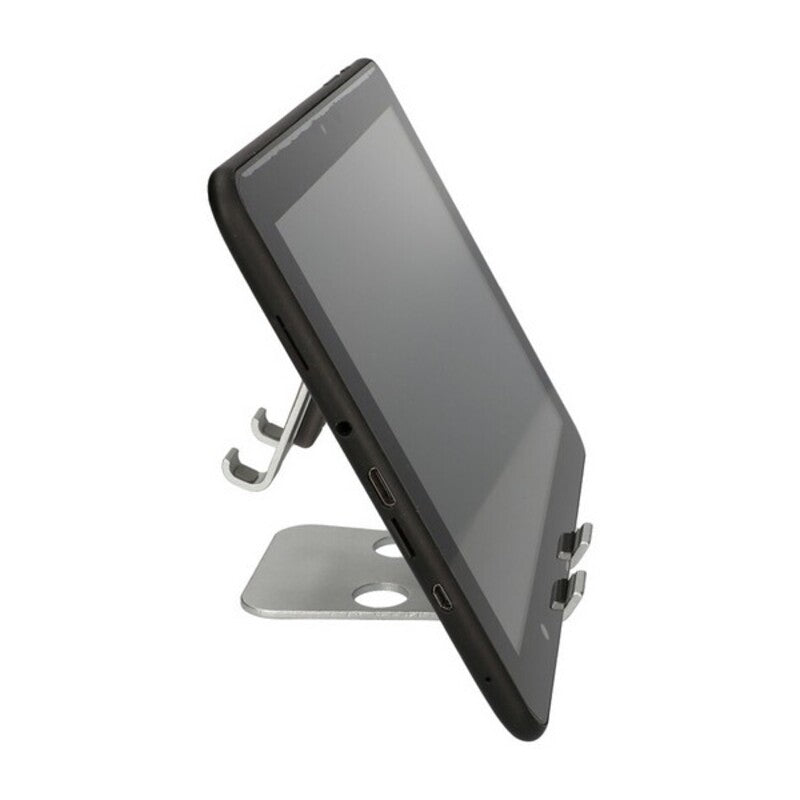 Supporto Mobile KSIX Girevole Argento