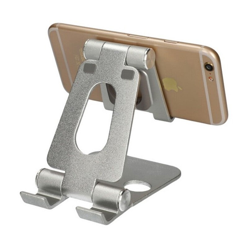 Supporto Mobile KSIX Girevole Argento