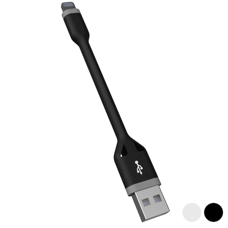 Cavo USB-Lightning KSIX 10 cm