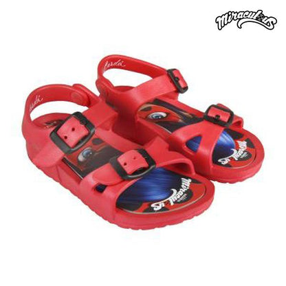 Beach Sandals Lady Bug 73062 Red