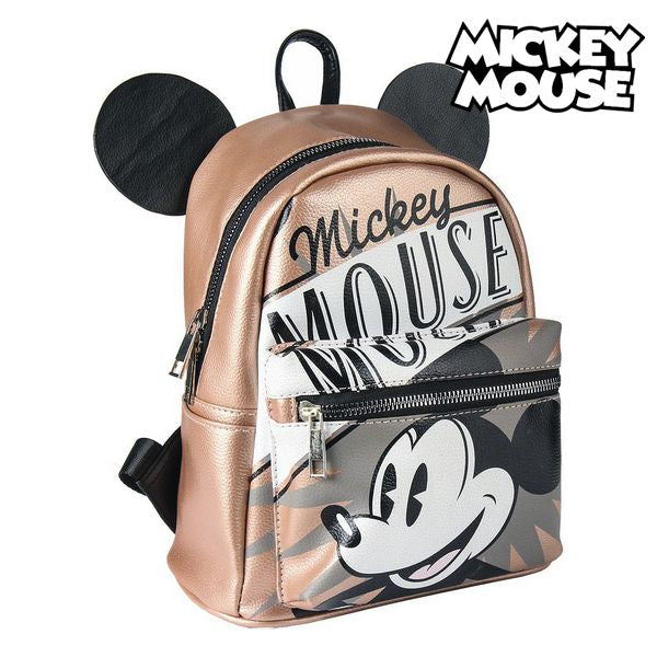 Casual Backpack Mickey Mouse 72817 Golden