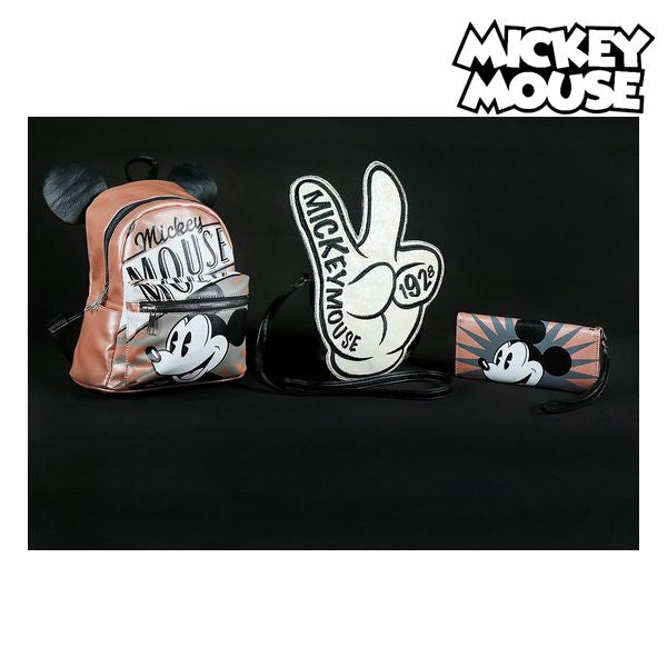 Casual Backpack Mickey Mouse 72817 Golden