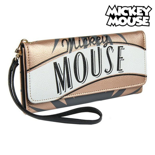 Purse Mickey Mouse Card holder Golden 70684