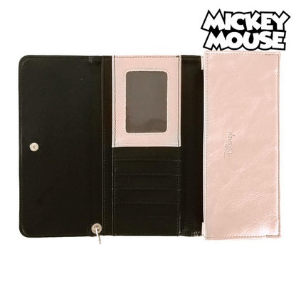Purse Mickey Mouse Card holder Golden 70684