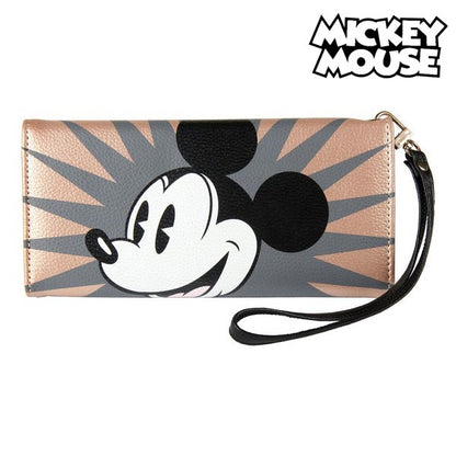 Purse Mickey Mouse Card holder Golden 70684