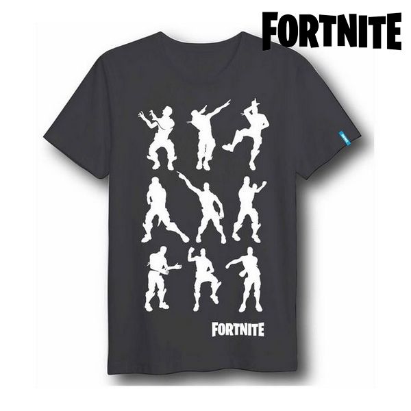 Unisex Short Sleeve T-Shirt Fortnite 75061 Black