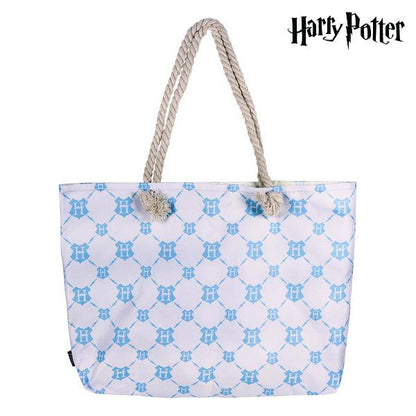 Beach Bag Harry Potter 72925 Turquoise Cotton