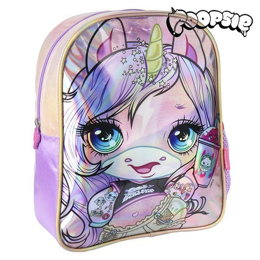 School Bag Poopsie Pink Metallic