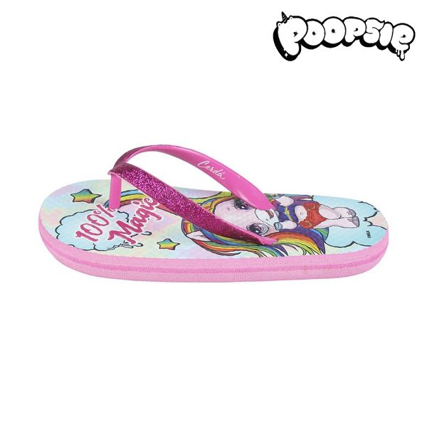 Flip Flops for Children Poopsie 74433 Pink White