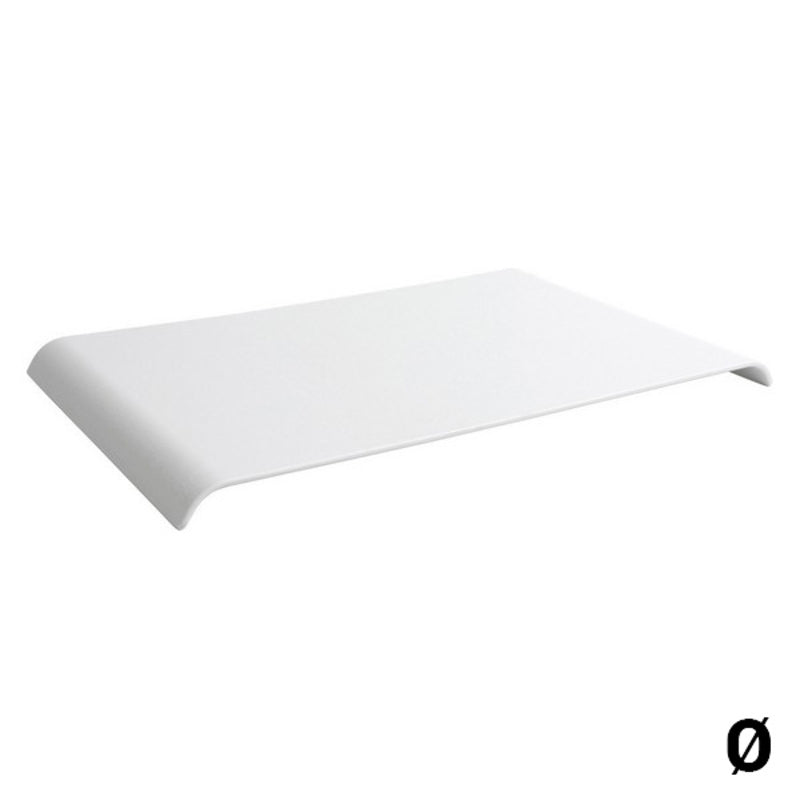 Snack tray Rectangular White
