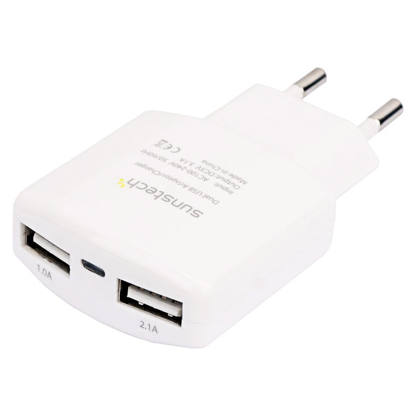Caricatore da muro Sunstech ACU30 Bianco