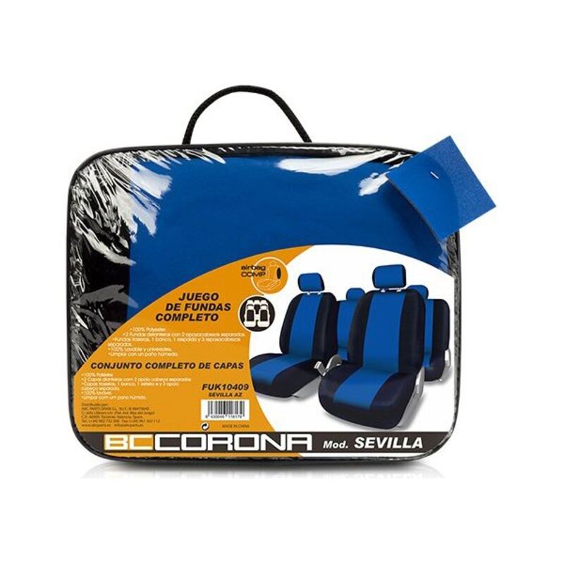 Coprisedili per Auto BC Corona Sevilla Universali (11 pz)