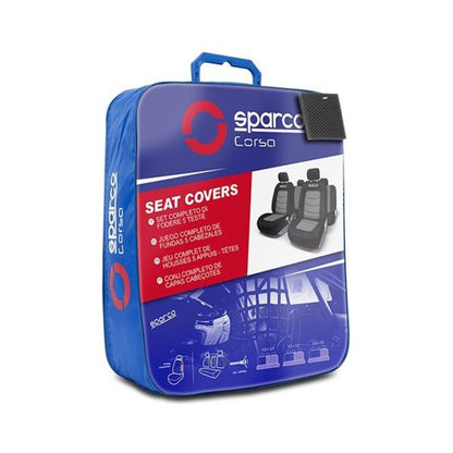 Coprisedili Auto Sparco S-Line Universali (11 pz)