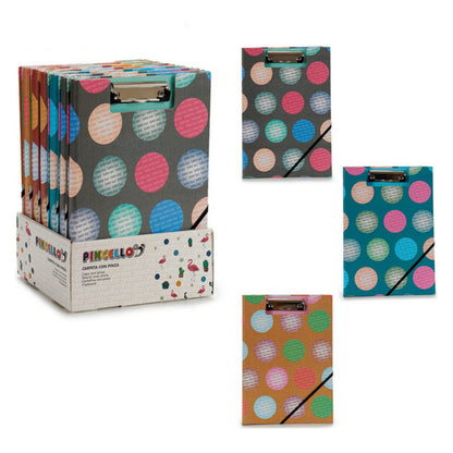 Folder Clip A4 With lid Circles (2 x 32 x 23 cm)