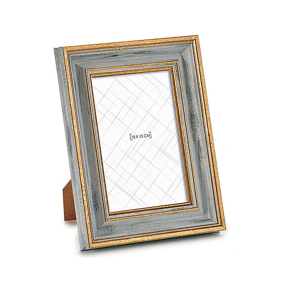 Photo frame Golden (2 x 21 x 16 cm) (10 x 15 cm)