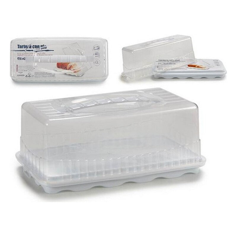 Lunch box White Plastic (16,5 x 15 x 35 cm)