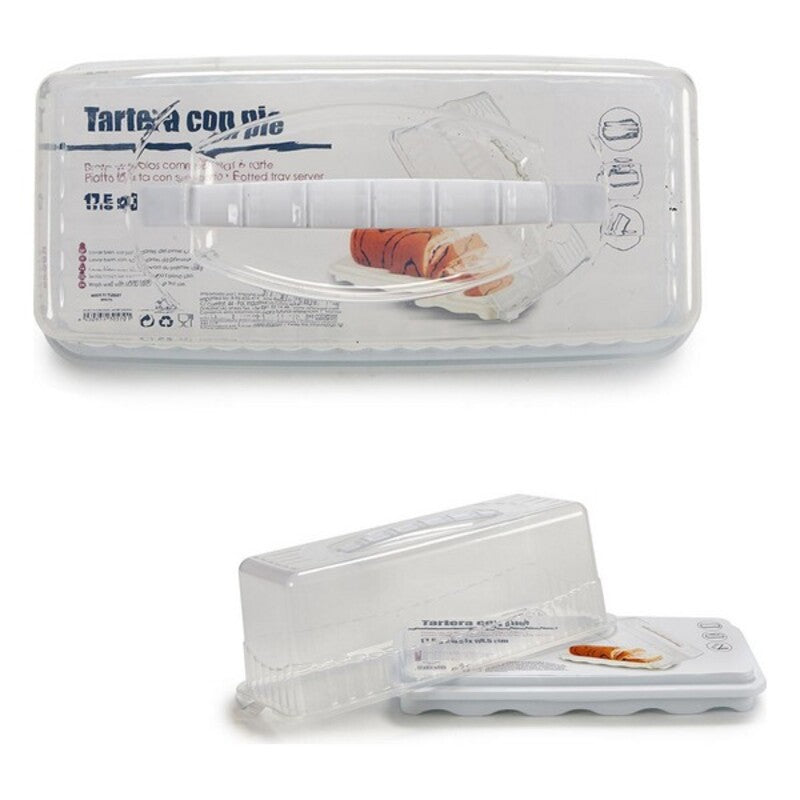 Lunch box White Plastic (16,5 x 15 x 35 cm)