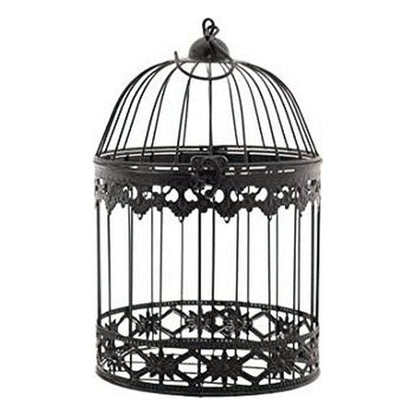 Cage Black Metal Ironwork Black (19 x 30 x 19 cm)