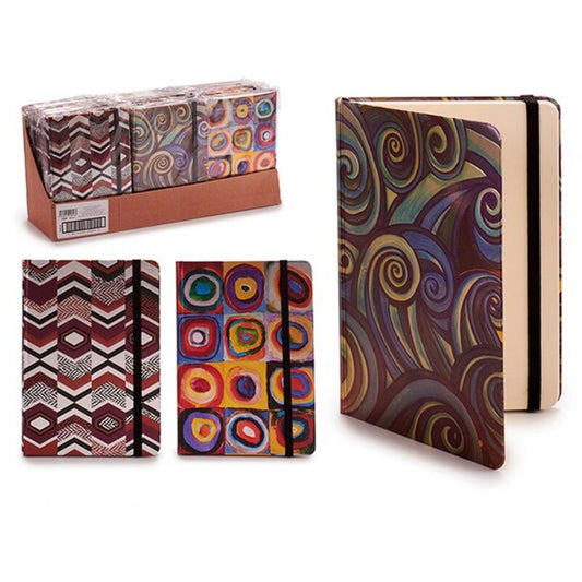 Blocco note Forme geometriche (12,5 x 1,5 x 17,5 cm)