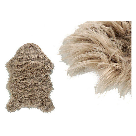 Tappeto in pelle Tappeto cammello (120 x 1 x 60 cm) Pelle sintetica