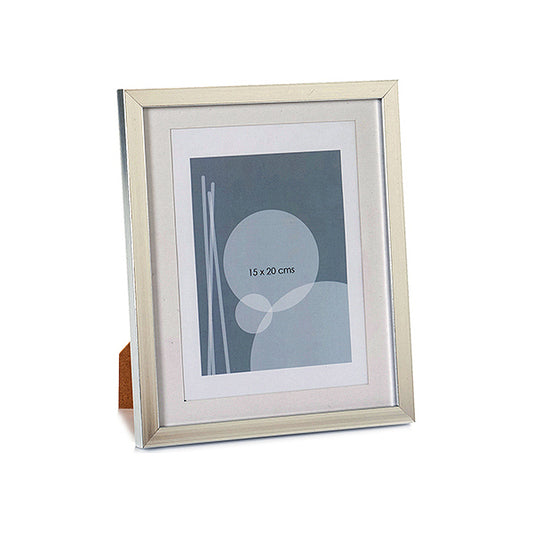 Photo frame Silver (1,5 x 21,5 x 16,5 cm) (15 x 20 cm)