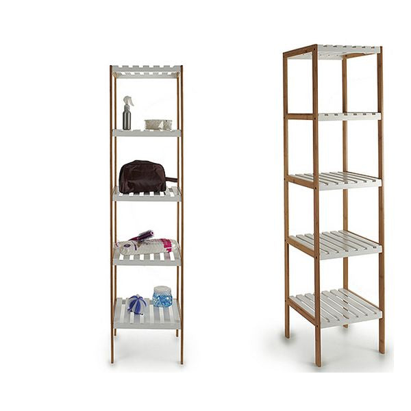 Bathroom Shelves Bamboo (34 x 33 x 140 cm)