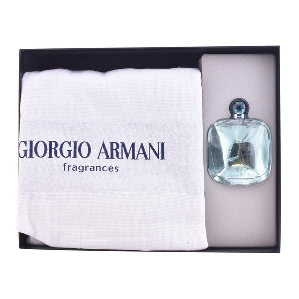 Women's Perfume Set Acqua Di Gioia Armani (2 pcs)