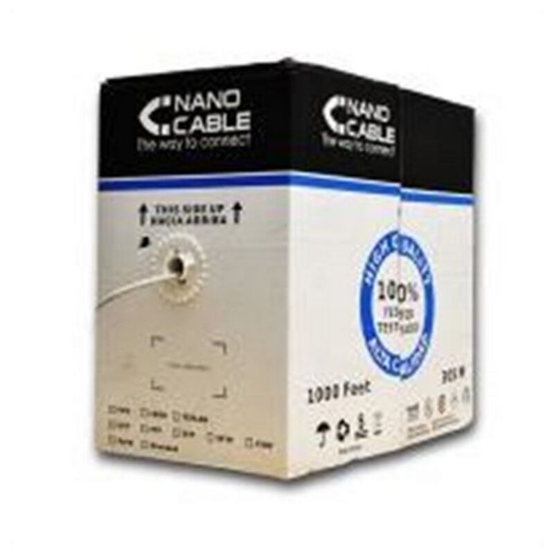Cavo rigido FTP RJ45 categoria 6 NANOCABLE 10.20.0904 305 m