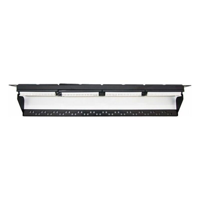 Pannello patch 24 porte UTP categoria 6 NANOCABLE 10.21.3124 19" RJ45 Nero