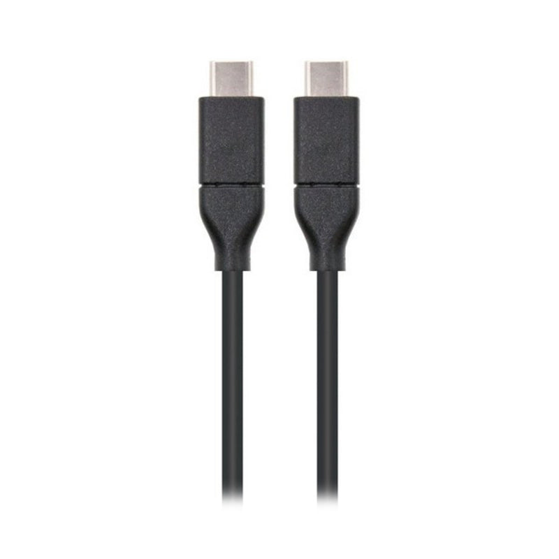 USB-C 3.1 Cable NANOCABLE 10.01.4101 Black (1 m)