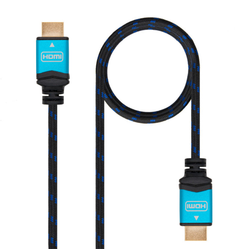Cavo HDMI TooQ 10.15.37 V2.0 Nero Blu