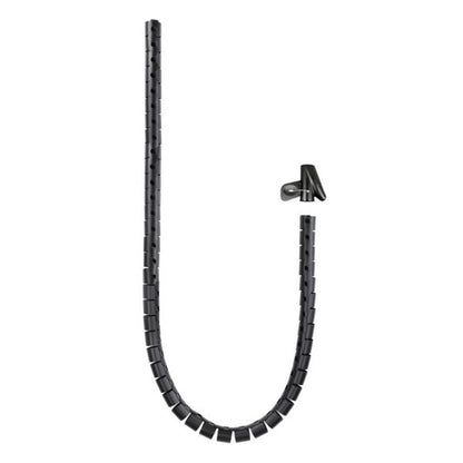 Cable Organiser NANOCABLE 10.36.0001-BK Ø 2,5 cm (1 m) Black