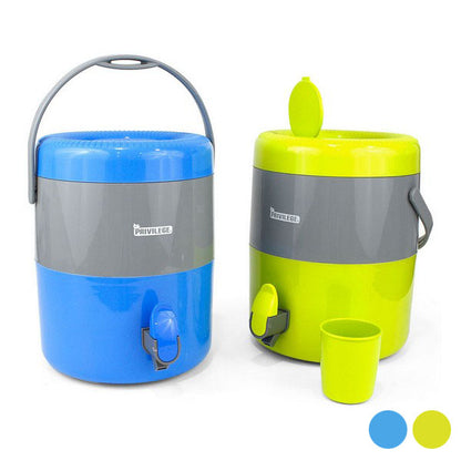 Thermal Container with Tap Privilege
