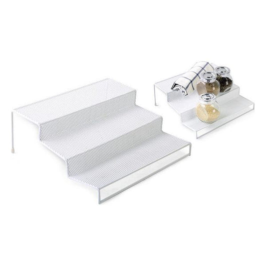 Multi-Purpose Organiser Confortime Metal White (26,5 x 25,5 x 10,5 cm)