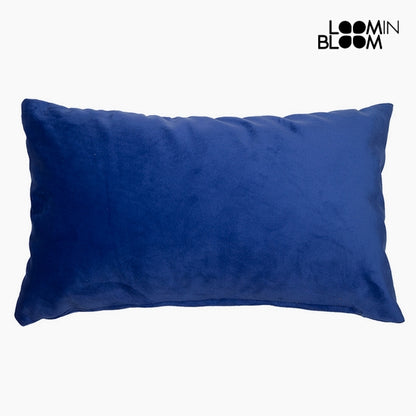 Cuscino Velluto (30 x 50 x 10 cm) Poliestere Blu