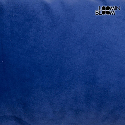 Cuscino Velluto (30 x 50 x 10 cm) Poliestere Blu