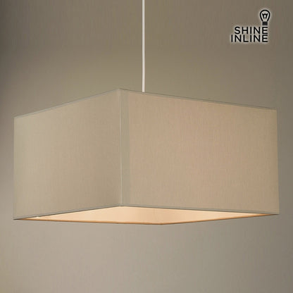 Ceiling Light Brown (40 x 40 x 22 cm) by Shine Inline
