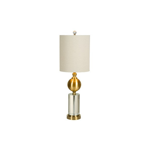Desk Lamp Brass (25 x 76 x 25 cm)