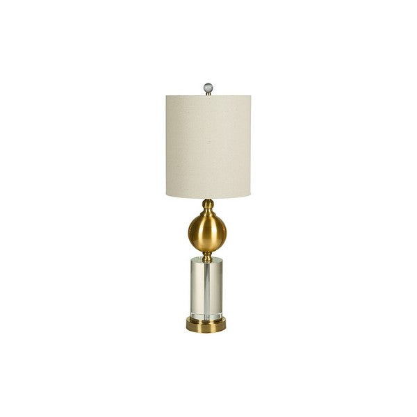 Desk Lamp Brass (25 x 76 x 25 cm)