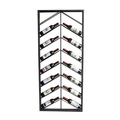 Bottle rack Metal Wall (160 x 6 x 70 cm)