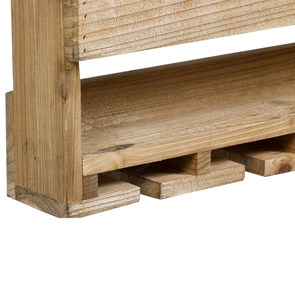 Bottle rack Fir wood (80 X 11 x 40 cm)