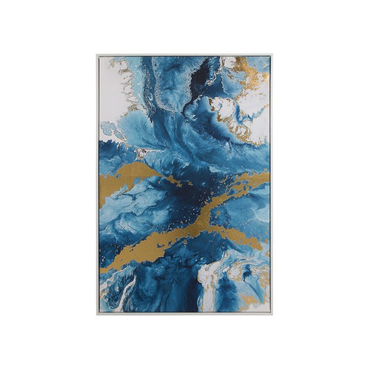 MDF dipinto ad olio (80 X 4 x 120 cm)