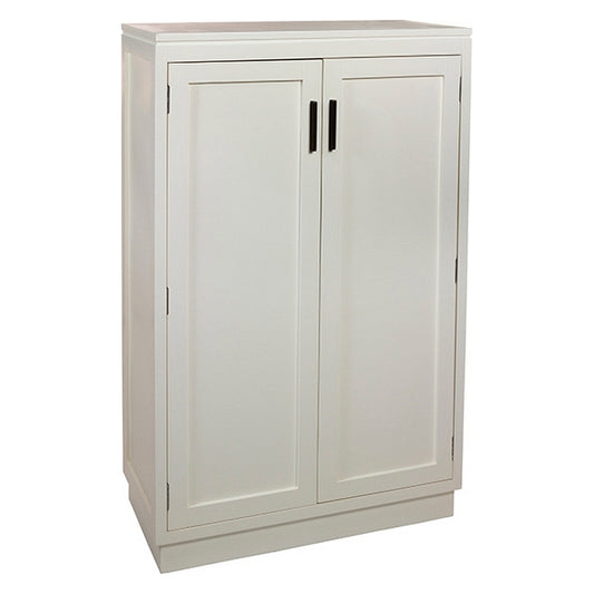 Shoe cupboard White Mindi wood (80 x 38 x 130 cm)