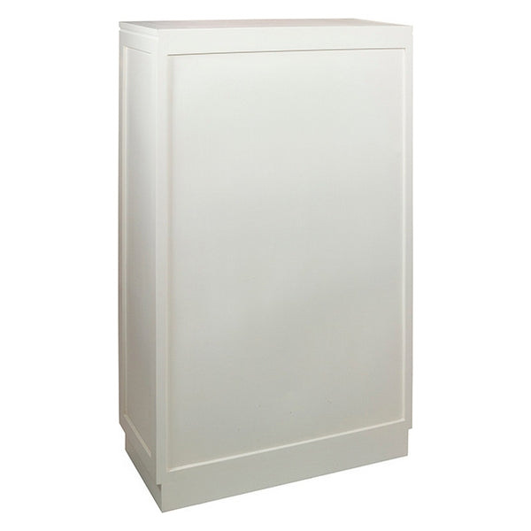 Shoe cupboard White Mindi wood (80 x 38 x 130 cm)