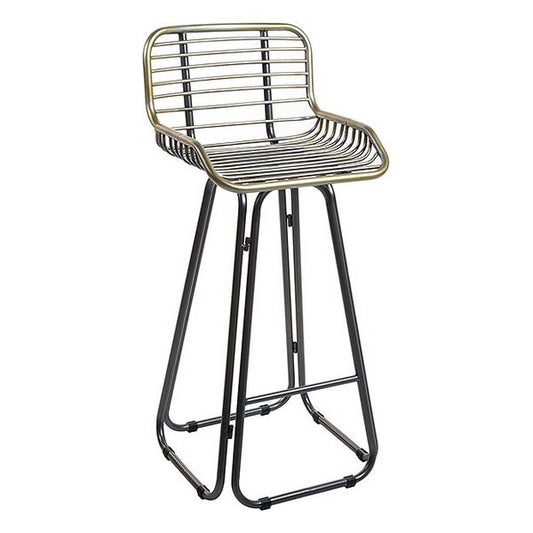 Stool Industrial Iron Fir wood (45 x 102 cm)