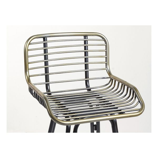Stool Industrial Iron Fir wood (45 x 102 cm)