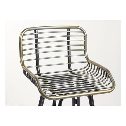 Stool Industrial Iron Fir wood (45 x 102 cm)